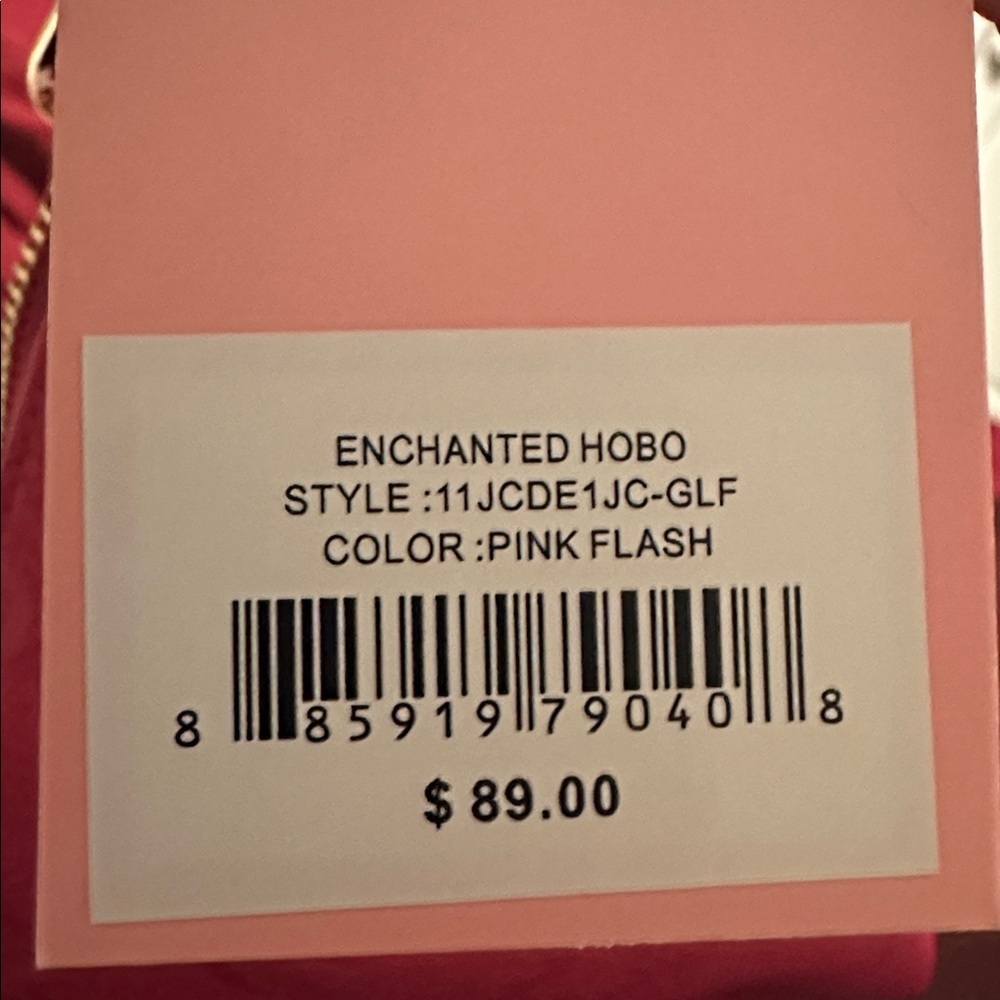Juicy Couture Vibrant Pink Shoulder Bag with Gold Accents - Picture 5 of 5